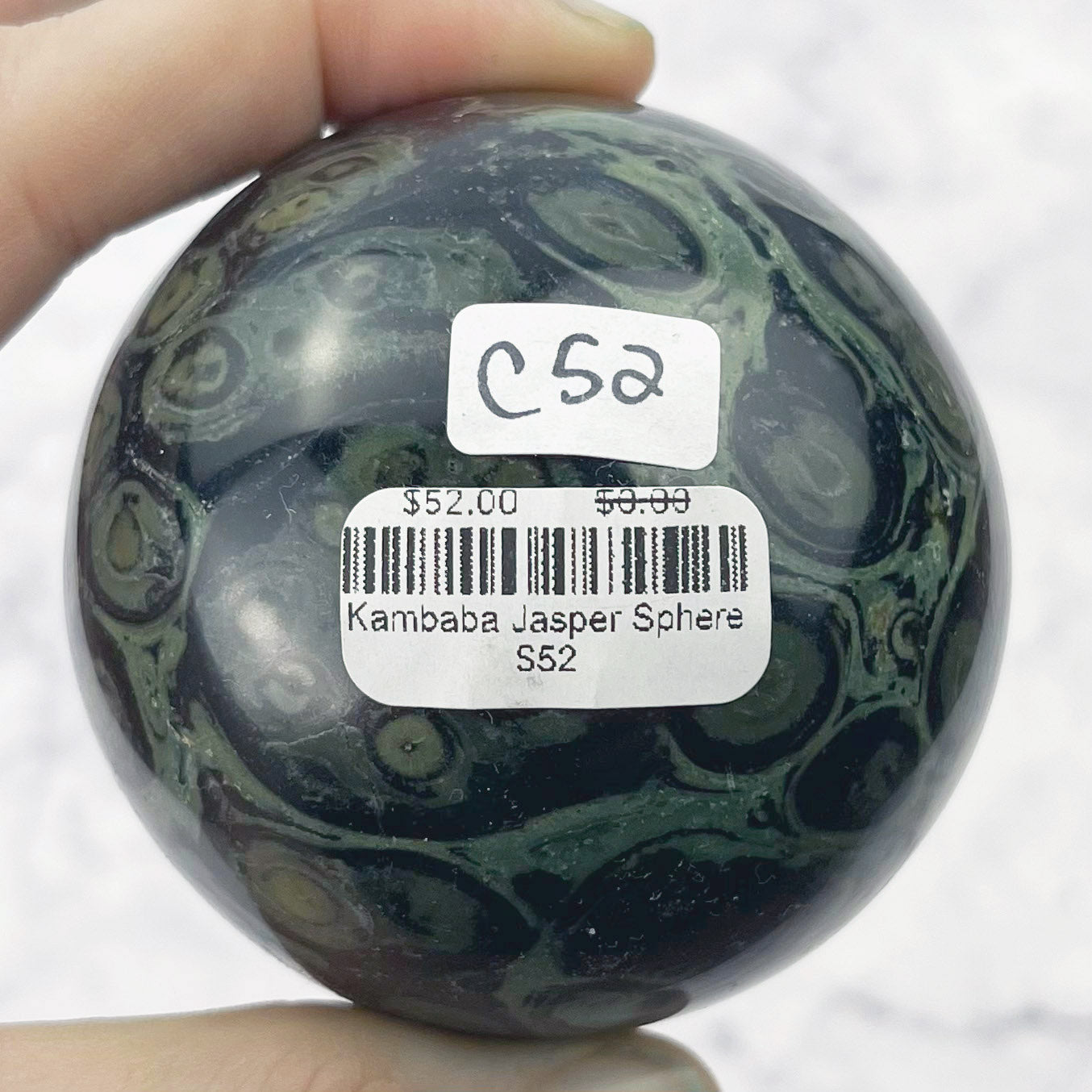 2.25 Inch Kambaba Jasper Sphere C52