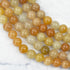 8mm Orange Aventurine Bead Strand