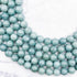 8mm Sage Chalcedony Bead Strand C10