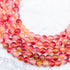 8mm Hibiscus Chalcedony Bead Strand U10