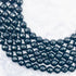 8mm Faceted Black Onyx Bead Strand Y20