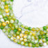 6mm Lemon Lime Chalcedony Bead Strand Y9