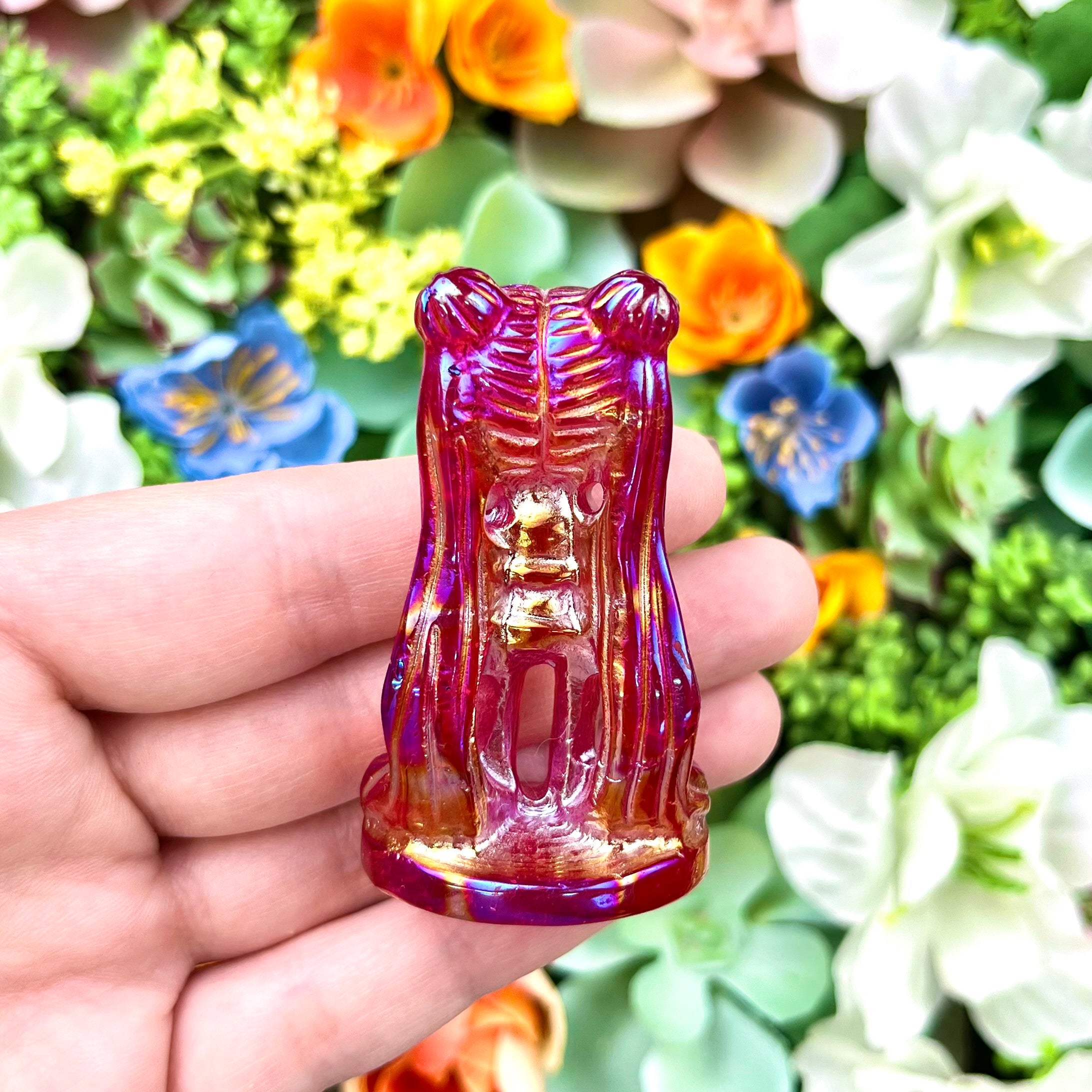 2 Inch Dyed Glass Sailor Moon N50