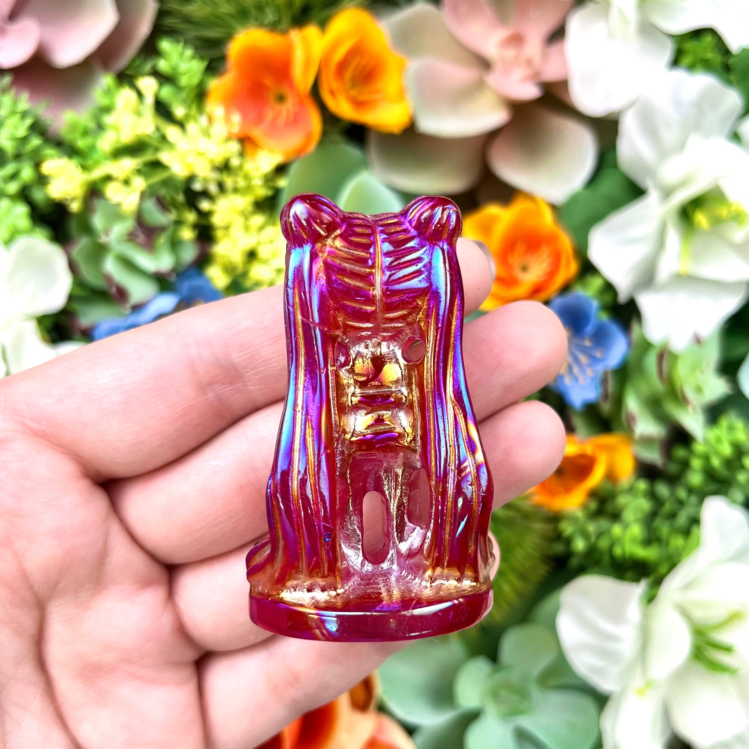 2 Inch Dyed Glass Sailor Moon L50
