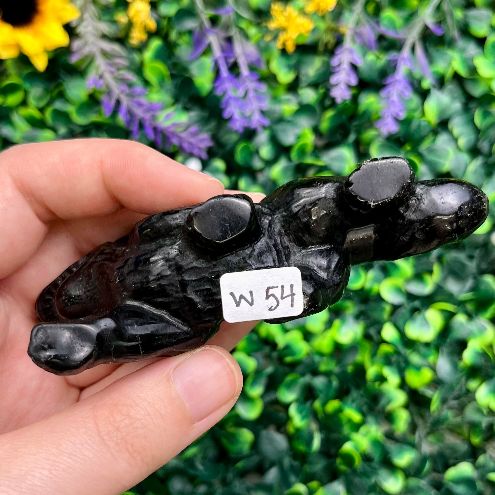 3.75 Inch Black Obsidian Werewolf W54