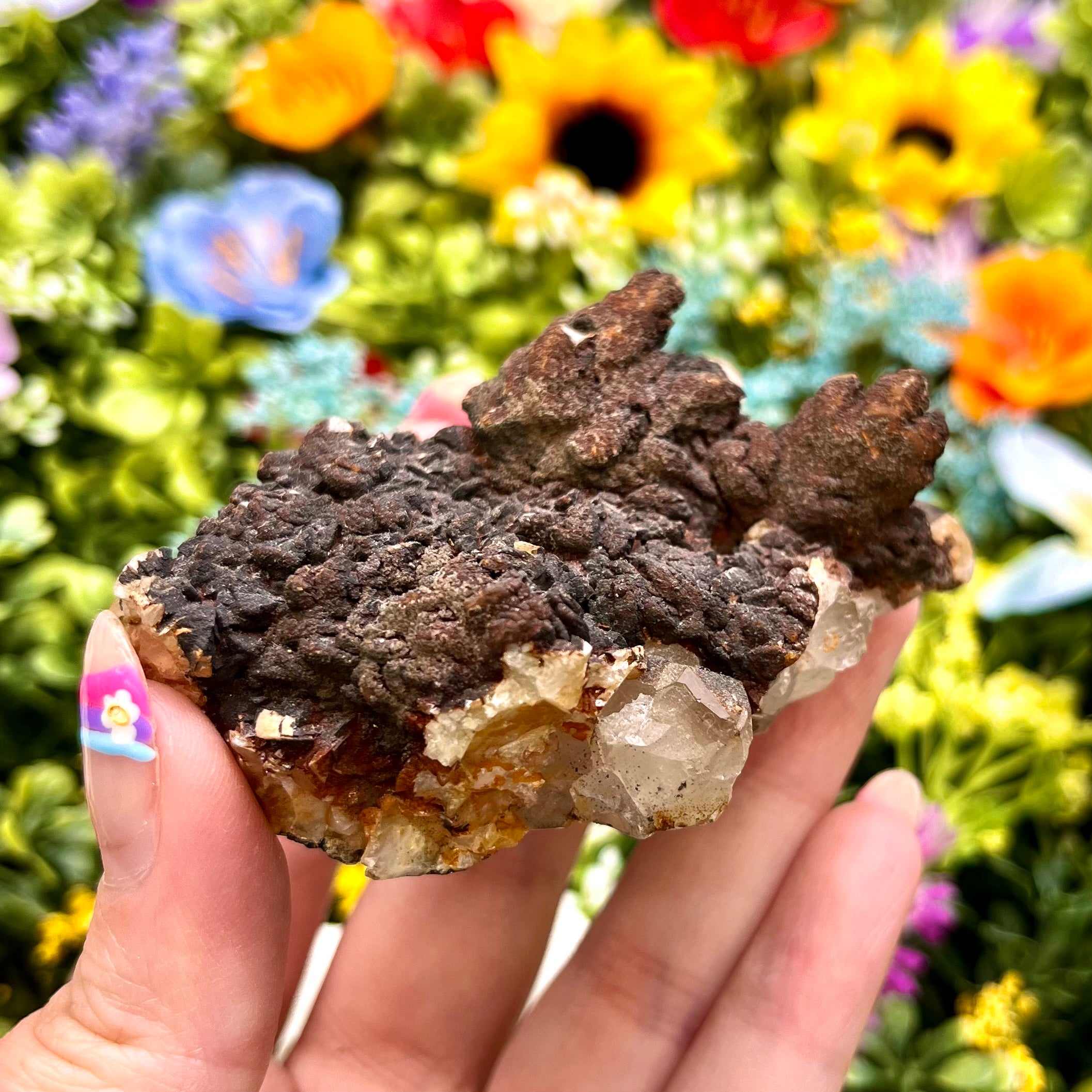 2.75 Inch Ferruginous Quartz Specimen W15