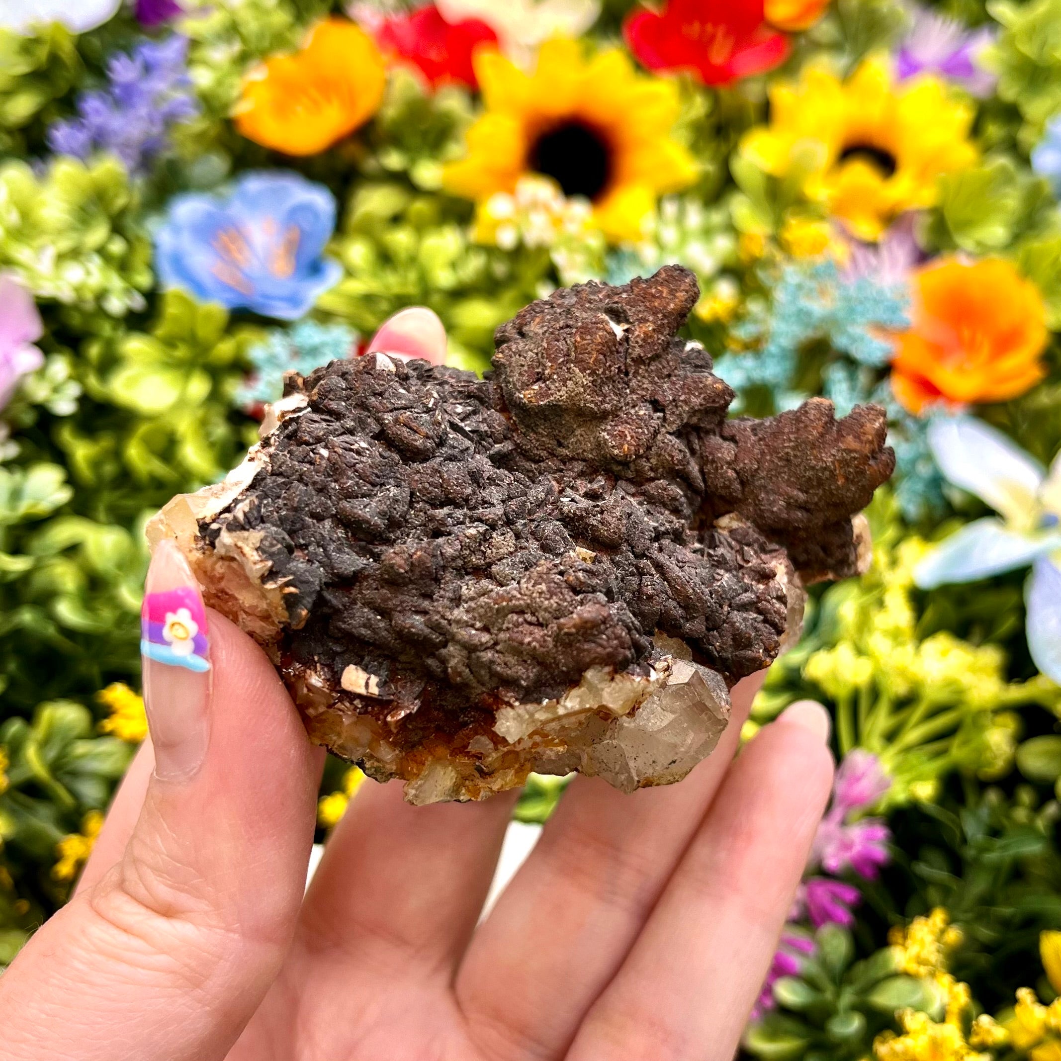 2.75 Inch Ferruginous Quartz Specimen W15