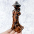 5 Inch Mahogany Obsidian Obsidian Witch Carving R46