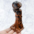 5 Inch Mahogany Obsidian Obsidian Witch Carving R46