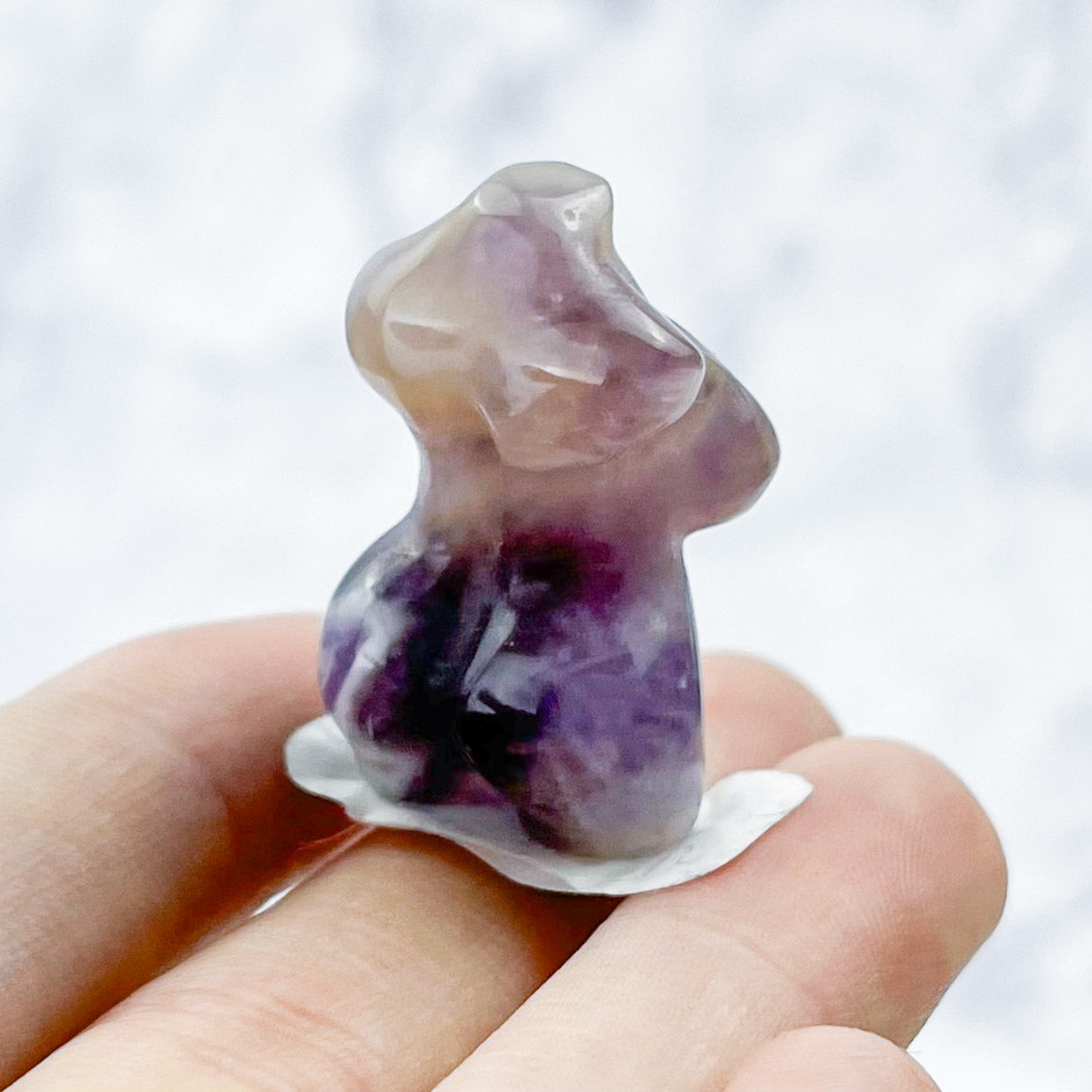1 Inch Amethyst Goddess Body A20
