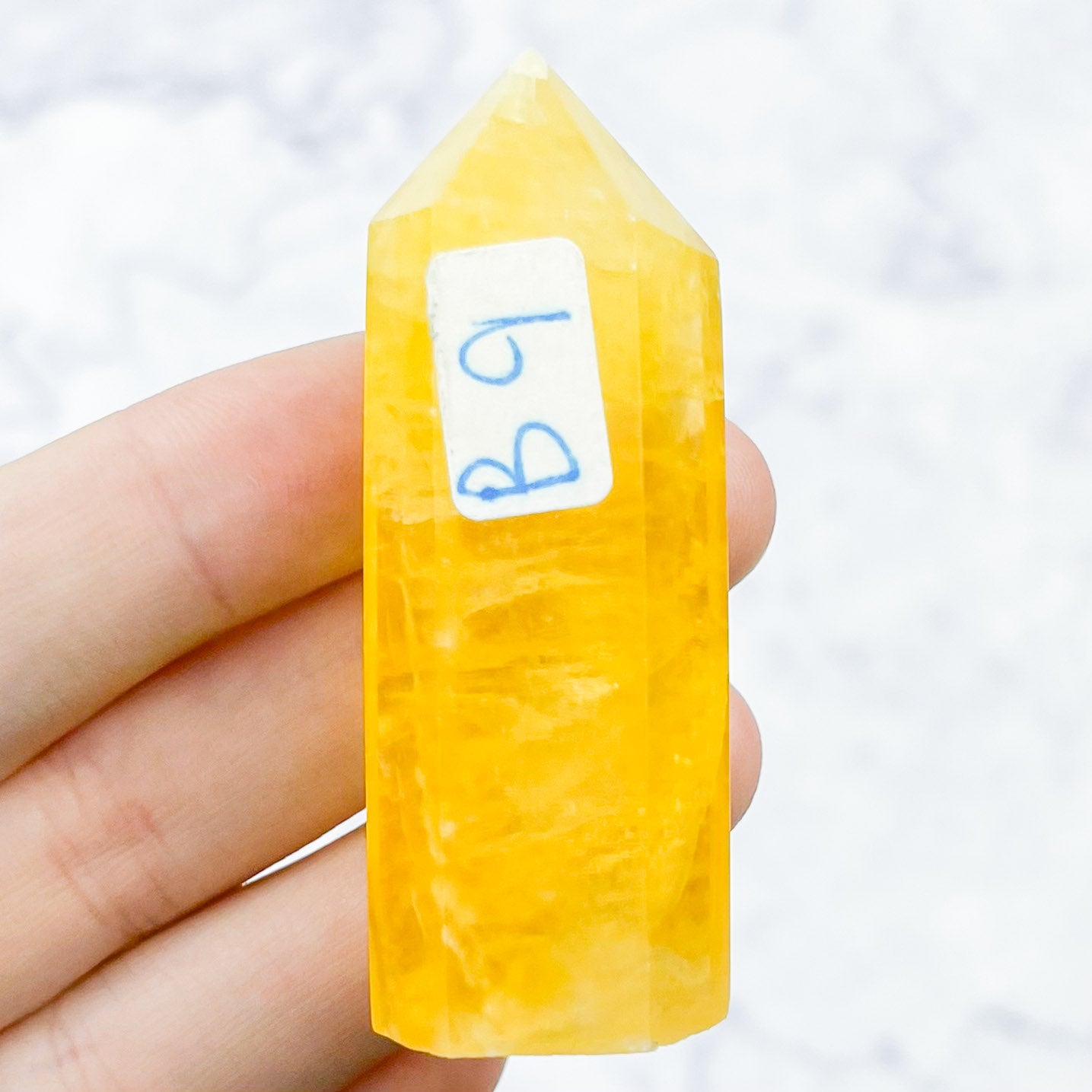 2.25 Inch Yellow Fluorite Tower B9