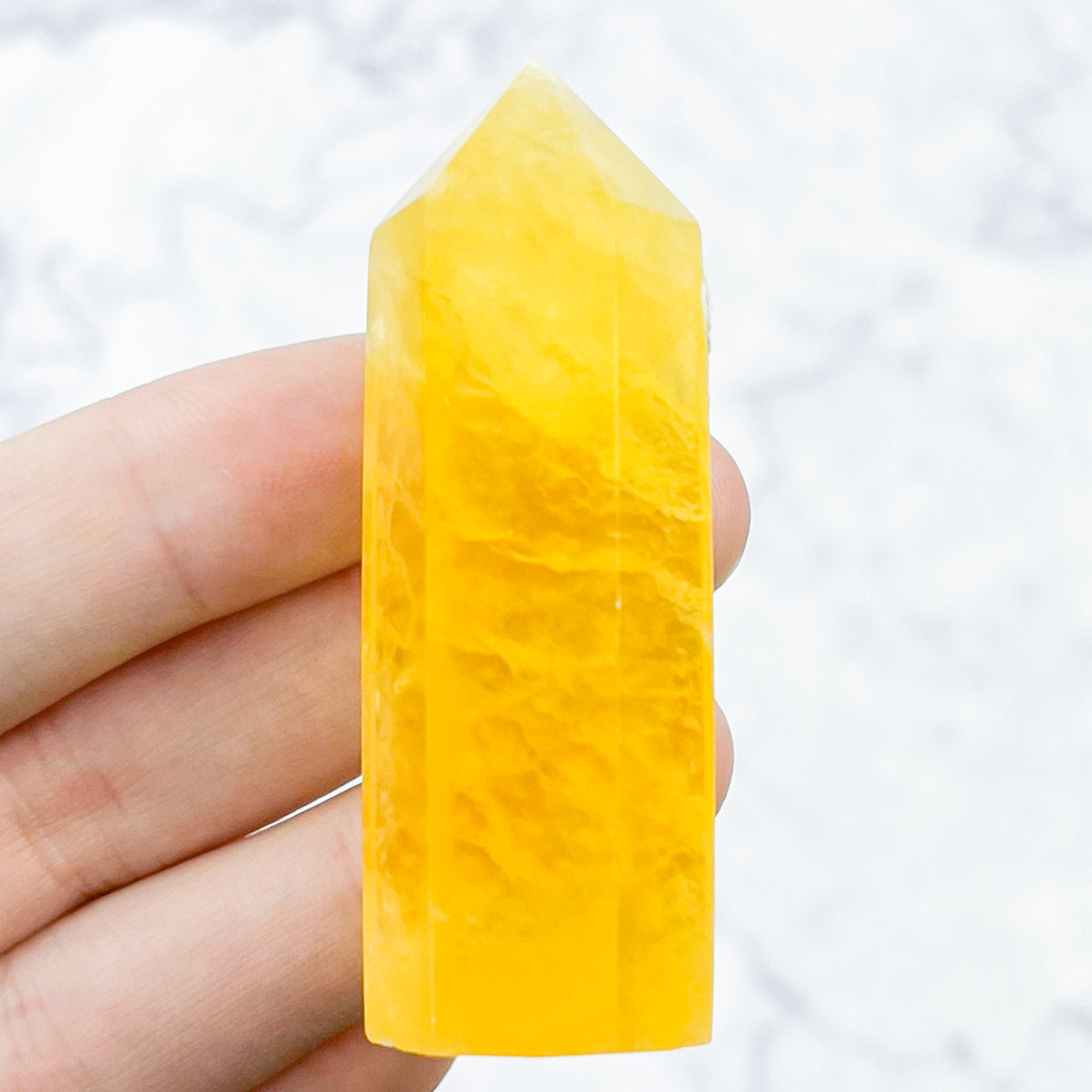 2.25 Inch Yellow Fluorite Tower B9