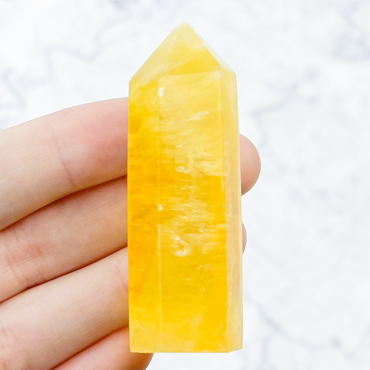 2.25 Inch Yellow Fluorite Tower B9
