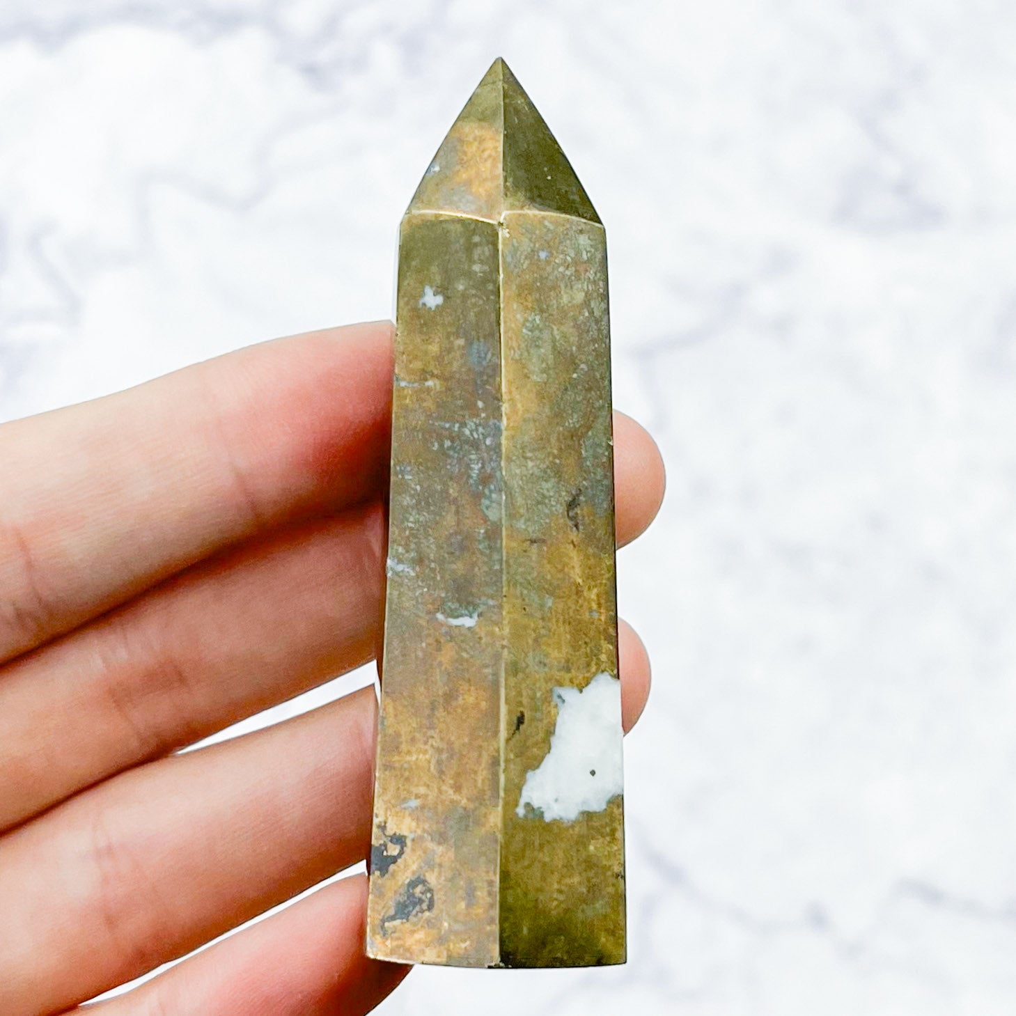 3 Inch Pyrite Tower E19