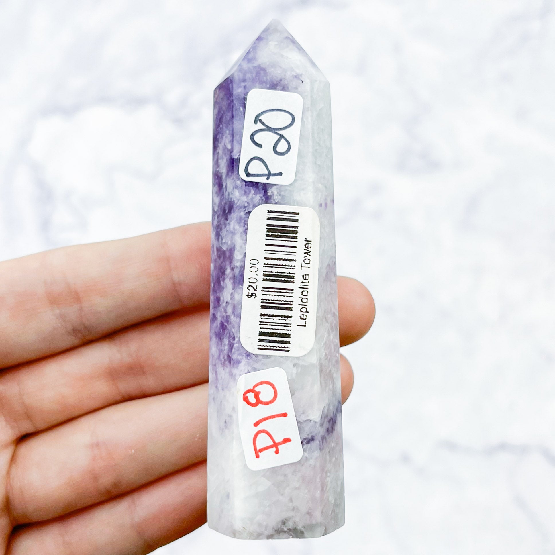 3.5 Inch Lepidolite Tower P18