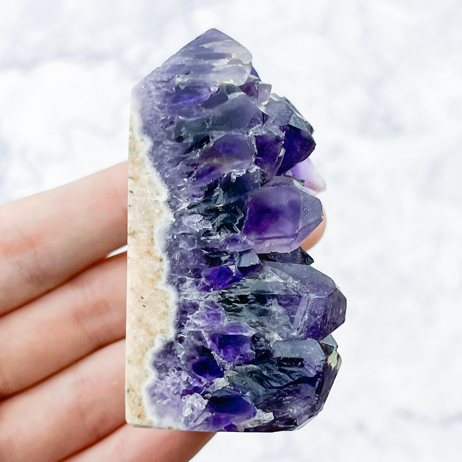 2.75 Inch Raw Amethyst Tower A33