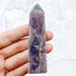 3.25 Inch Purple Rose Quartz Tower Q15