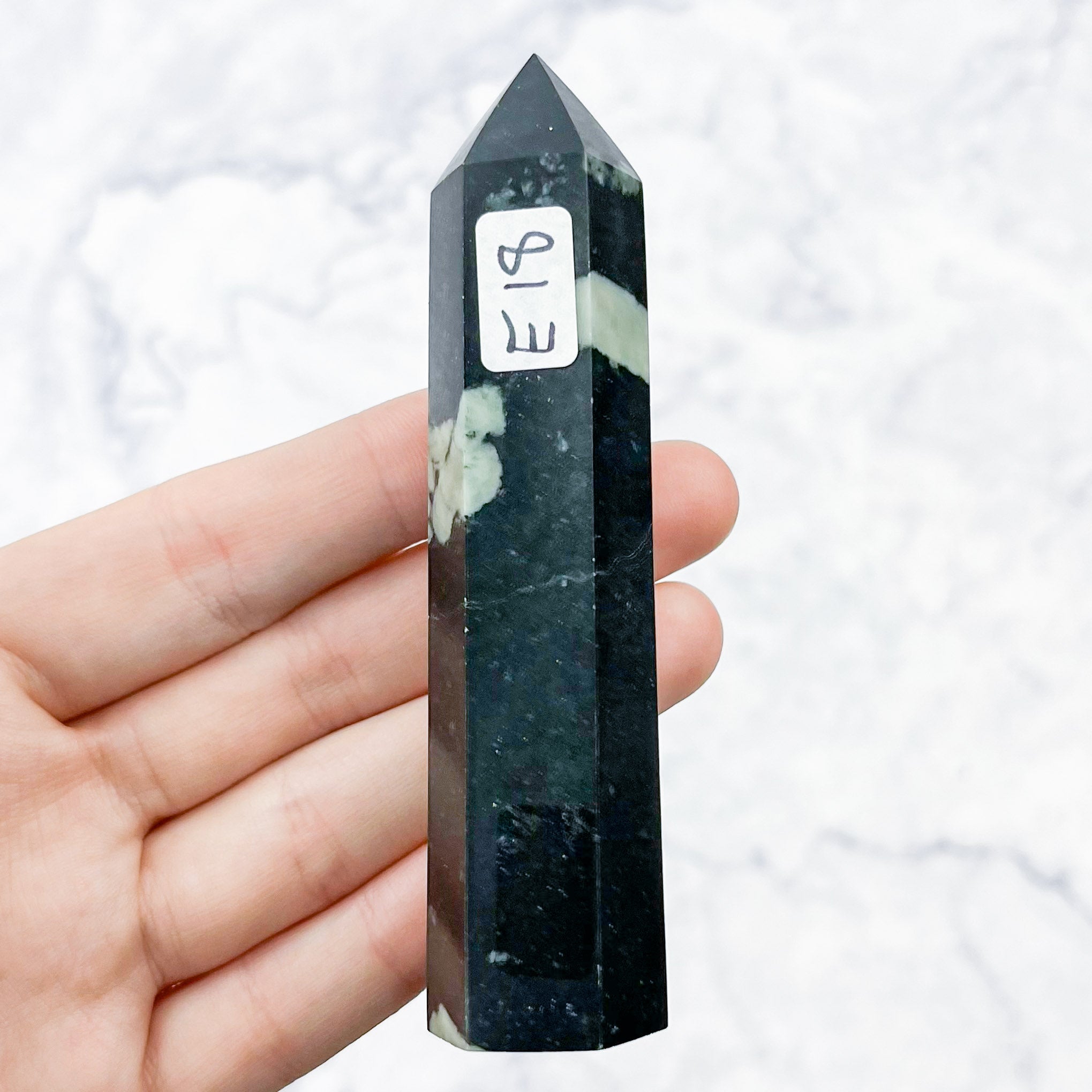 4 Inch Peony Jasper Tower E18