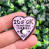 1 Inch Ouji Planchette Enamel Pin