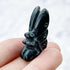 1 Inch Obsidian Fairy Y12