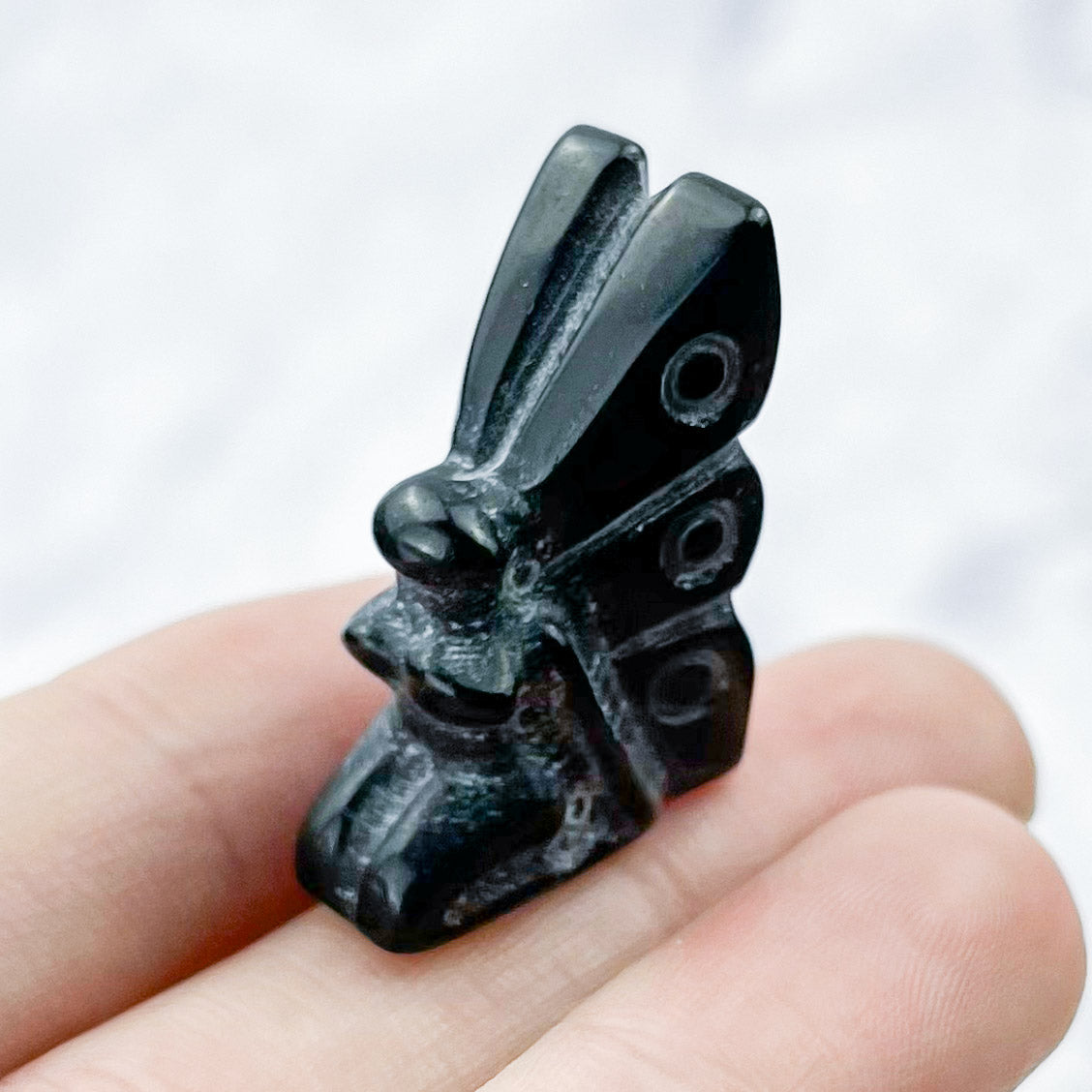 1 Inch Obsidian Fairy T12