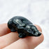 2 Inch Obsidian Platypus Carving D20