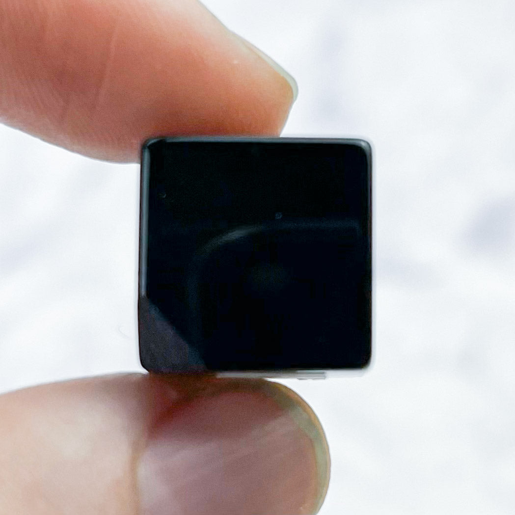 0.5 Inch Obsidian Cube G7