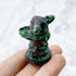 1.5 Inch Ruby in Zoisite Grogu Carving P18