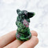 1.5 Inch Ruby in Zoisite Grogu Carving Q18