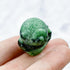 1 Inch Ruby in Zoisite Snail Carving N15