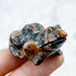 1.5 Inch Sesame Jasper Frog Carving G22