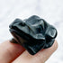 1.5 Inch Obsidian Frog Carving P22