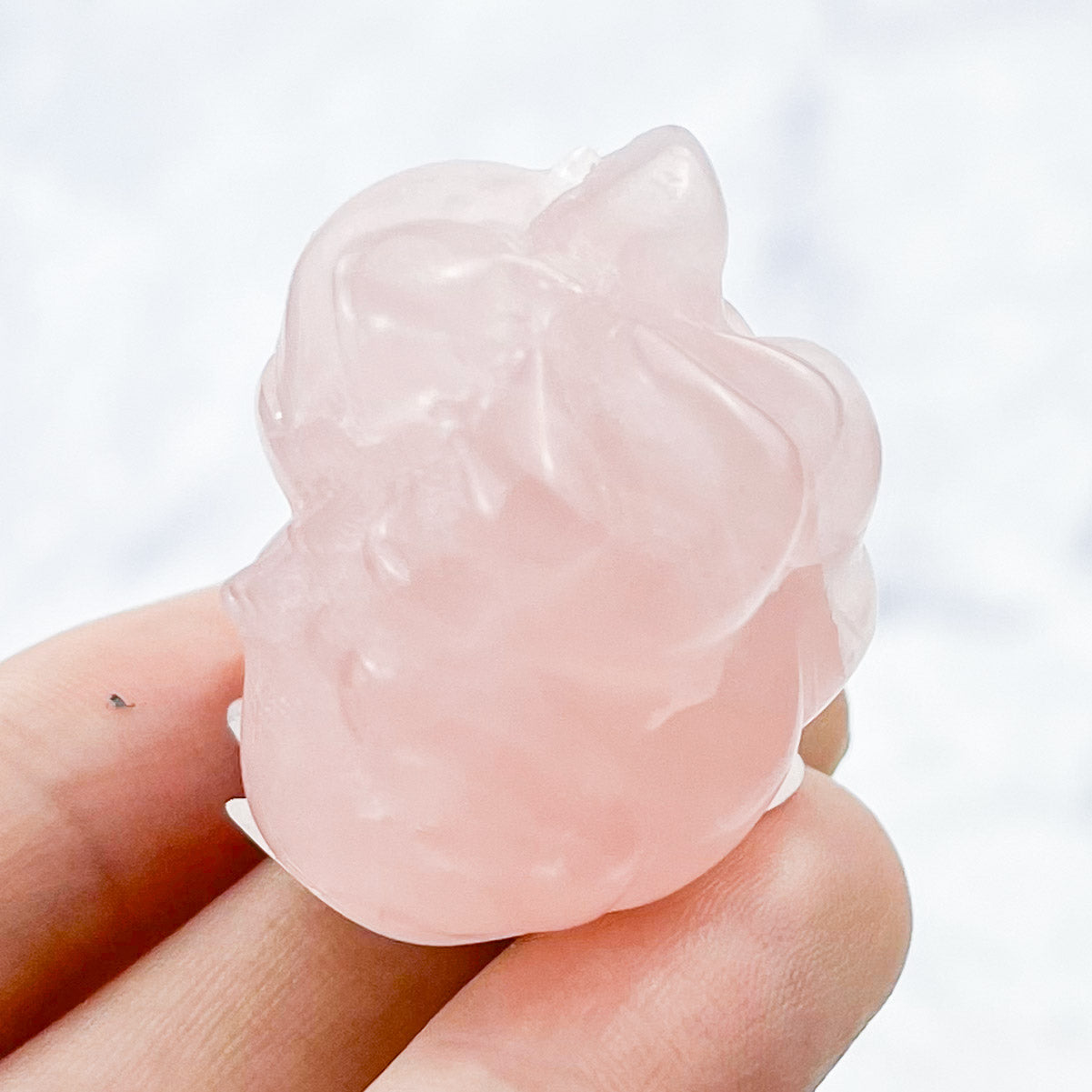 1.25 Inch 9 Tailed Fox Carving N20