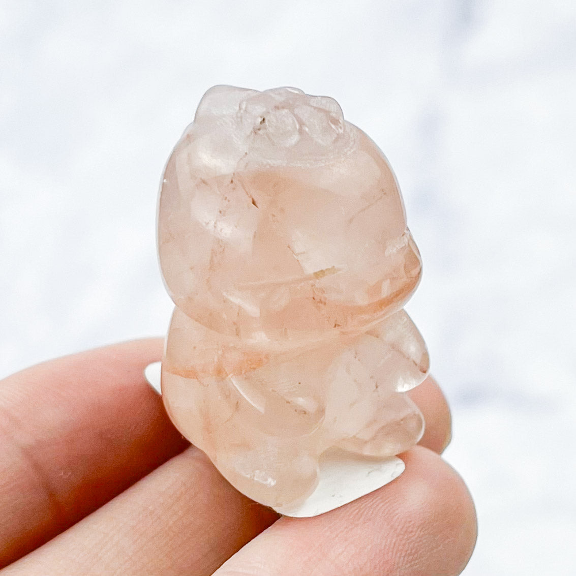 1.25 Inch Fire Quartz Dinosaur S18