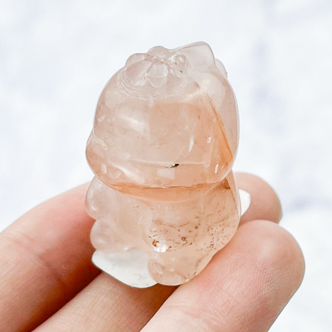 1.25 Inch Fire Quartz Dinosaur S18