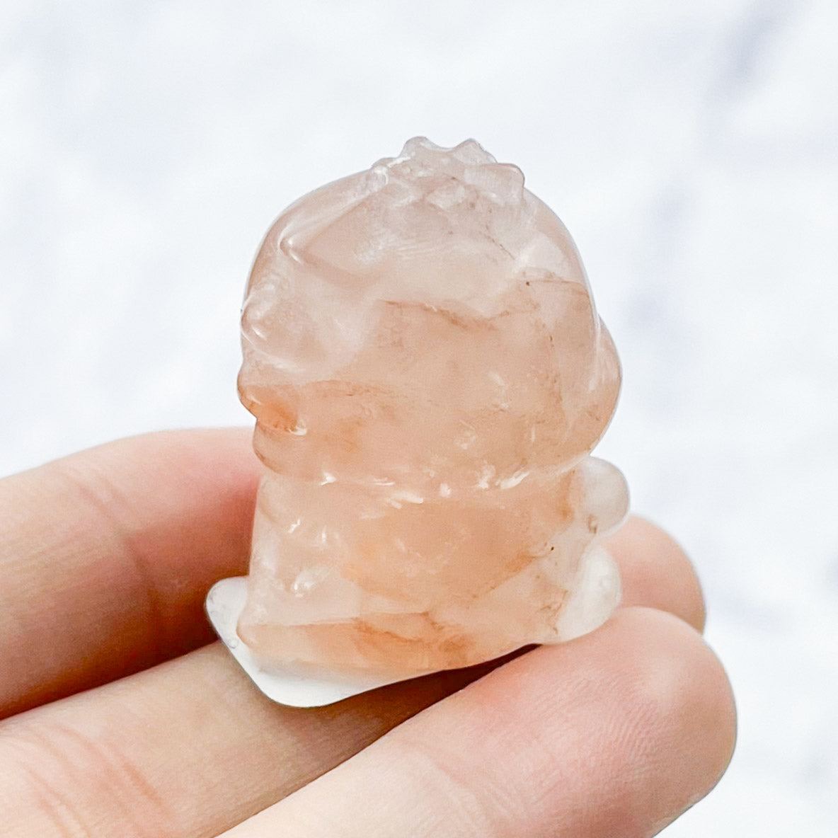 1.25 Inch Fire Quartz Dinosaur S18