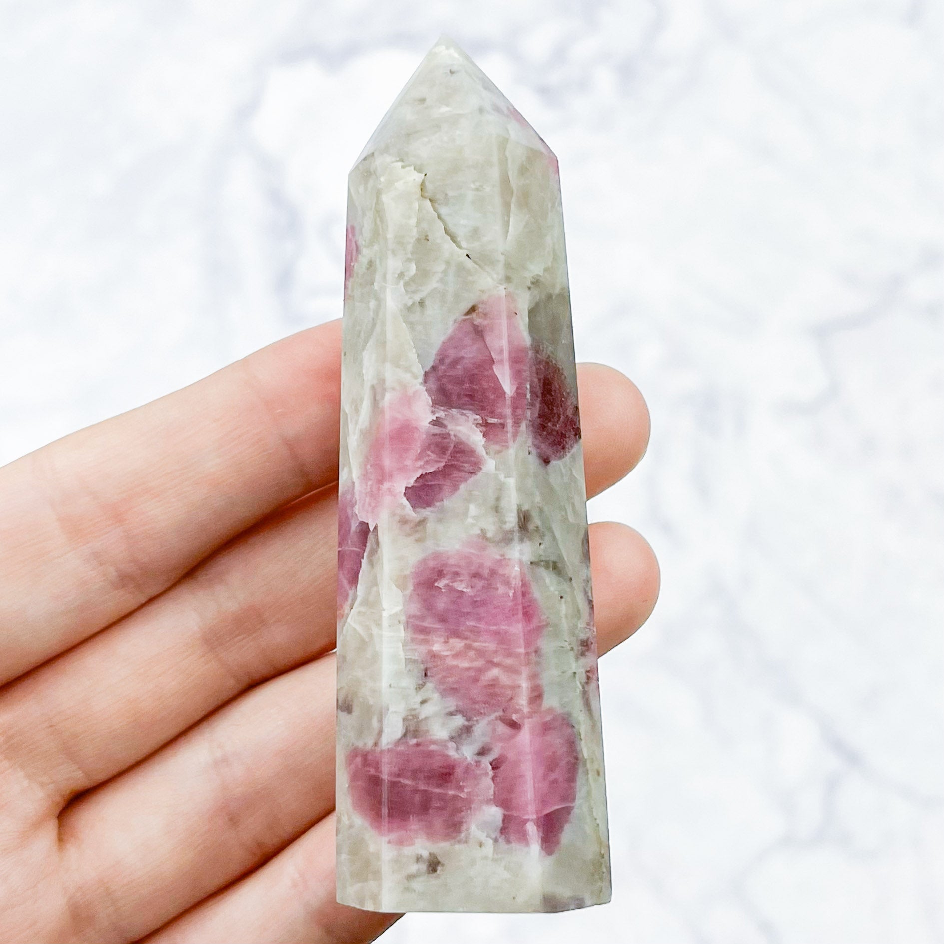 3.25 Inch Pink Tourmaline Tower R12