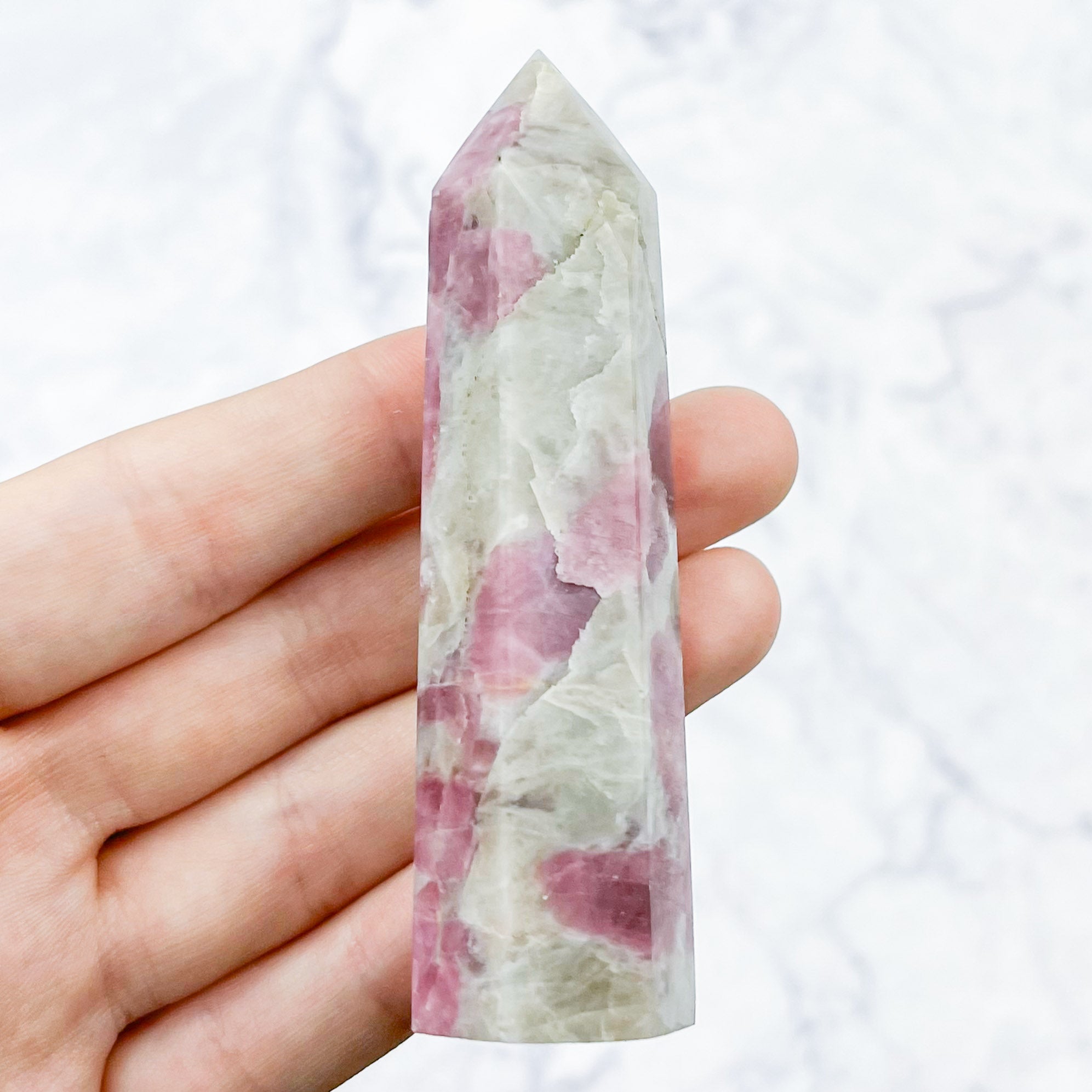 3.25 Inch Pink Tourmaline Tower R12