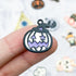 20mm Purple Jack'o'Lantern Charm