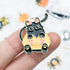 25mm Devil Black Cat Charm