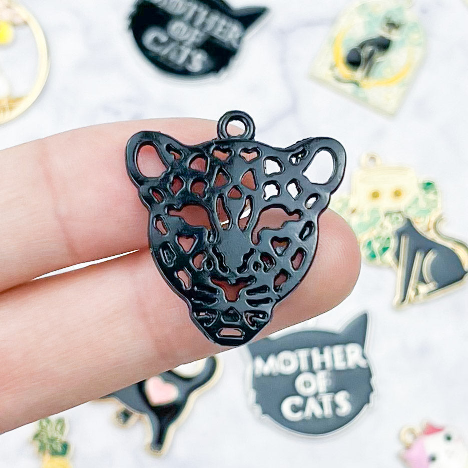 25mm Artistic Big Cat Charm