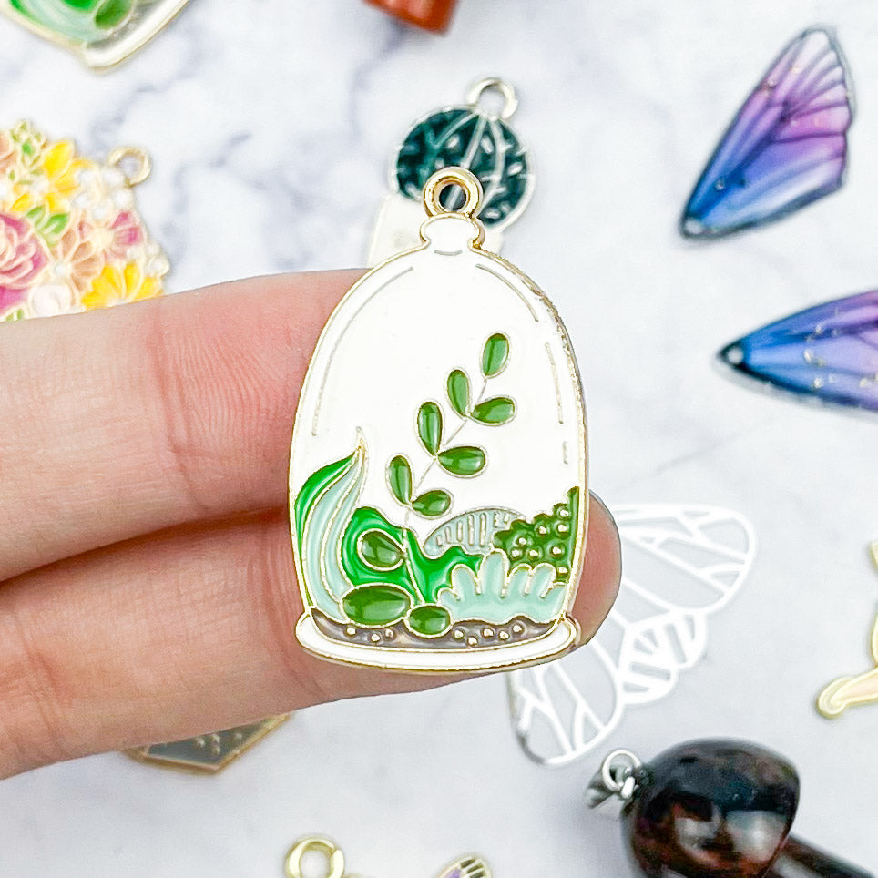 Rounded Terrarium Charm