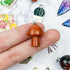 22mm Red Jasper Mushroom Pendant