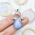 36mm Angel Gemstone Pendant