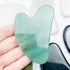 3 Inch Green Aventurine Heart Gua Sha