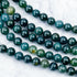 8mm Moss Agate Bead Strand B10