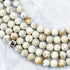 10mm Rustic Howlite Bead Strand