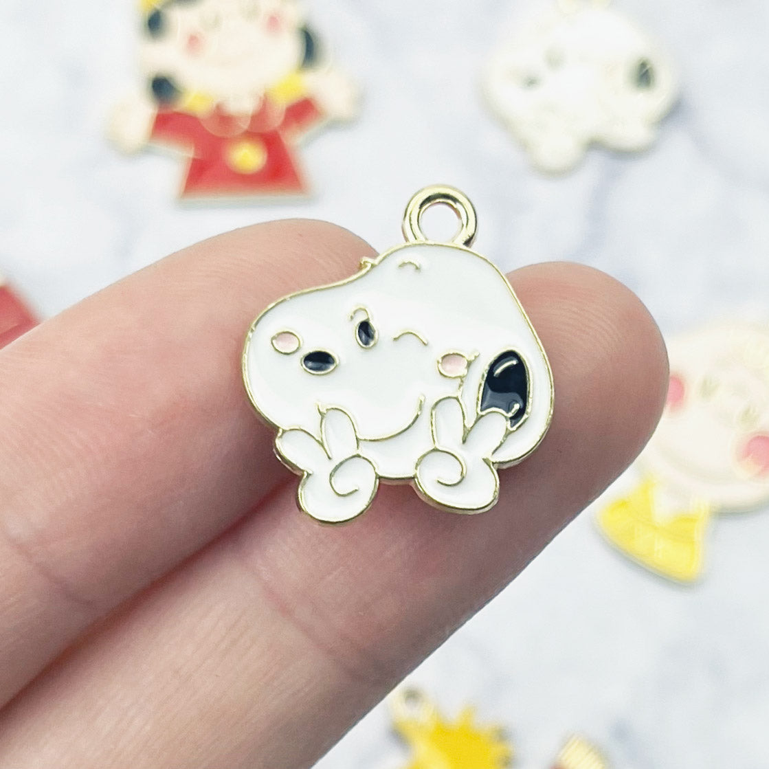 18mm Cute Snoopy Charm