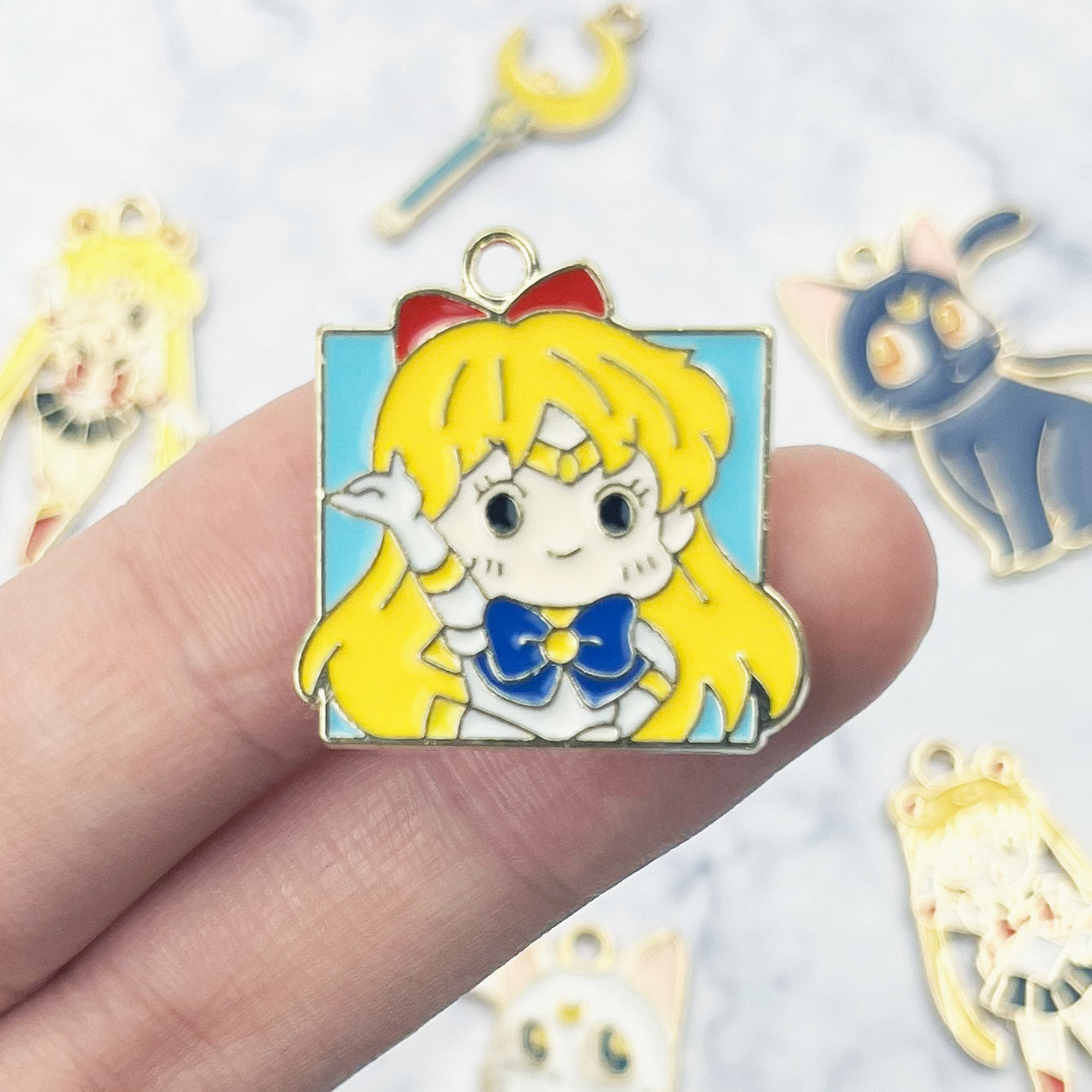 Sailor Venus Square Charm