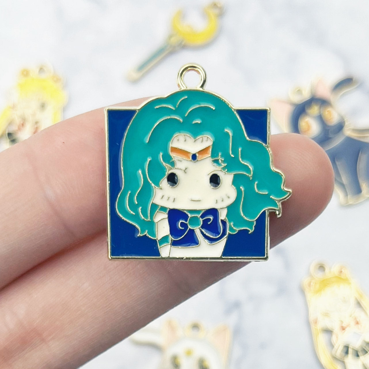 Sailor Neptune Square Charm